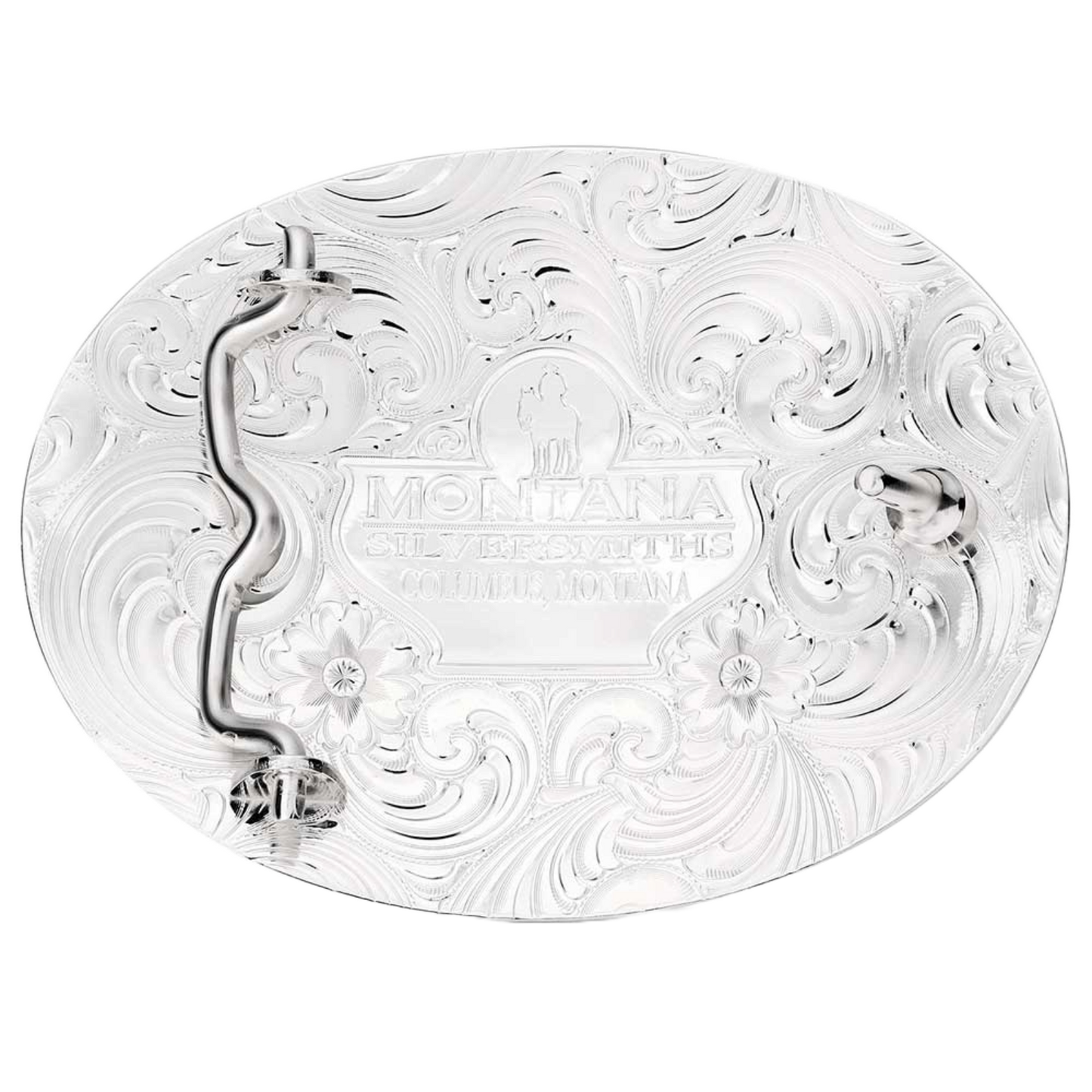 Montana Silversmiths American Made Barrel Racer Western Buckle AM53100-667