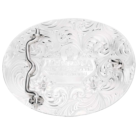 Montana Silversmiths American Made Barrel Racer Western Buckle AM53100-667