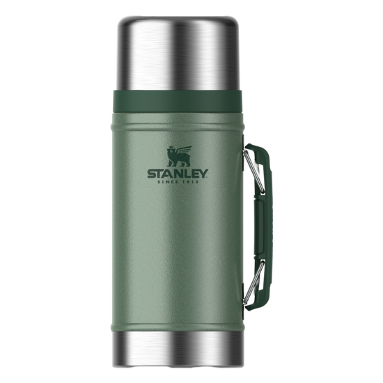 Stanley Legendary Hammertone Green Classic Food Jar 10-11351-001