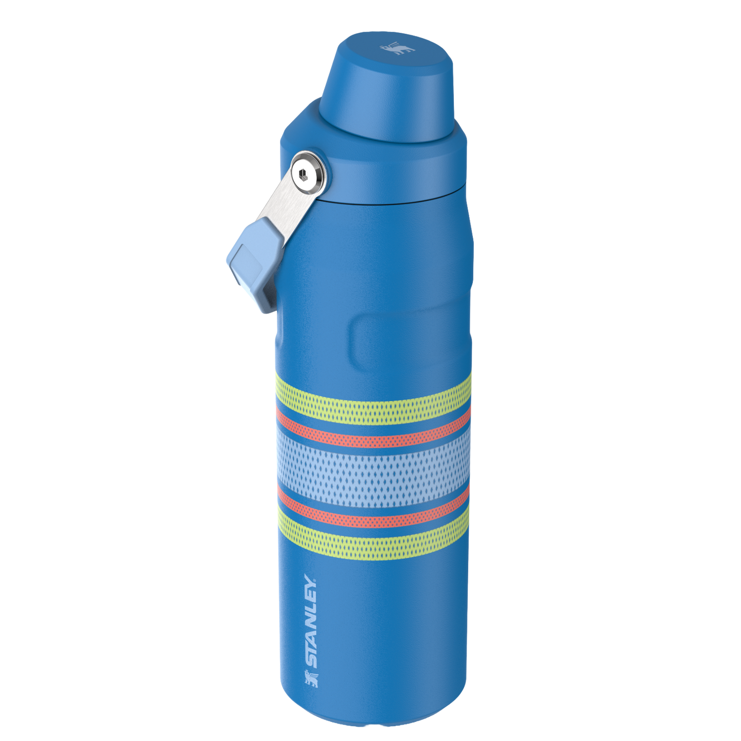 Stanley Iceflow Aerolight Azure Mesh Flip Straw 24 oz Water Bottle 10-11283-026