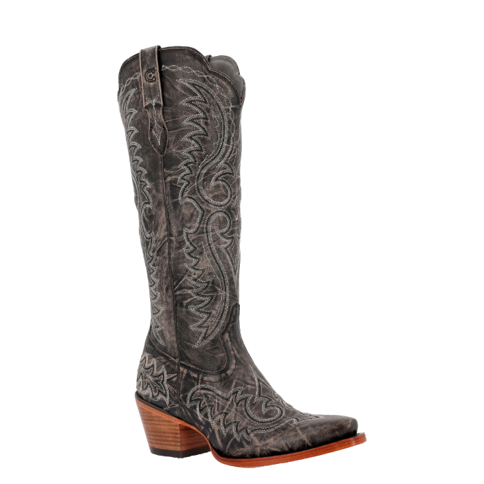Durango Ladies Crush™ Tall Distressed Graphite Grey Western Boot DRD04