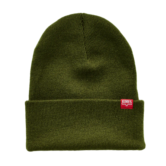 Kimes Ranch Men's KR Clipped Olive Green Beanie UHA0000149-OLV
