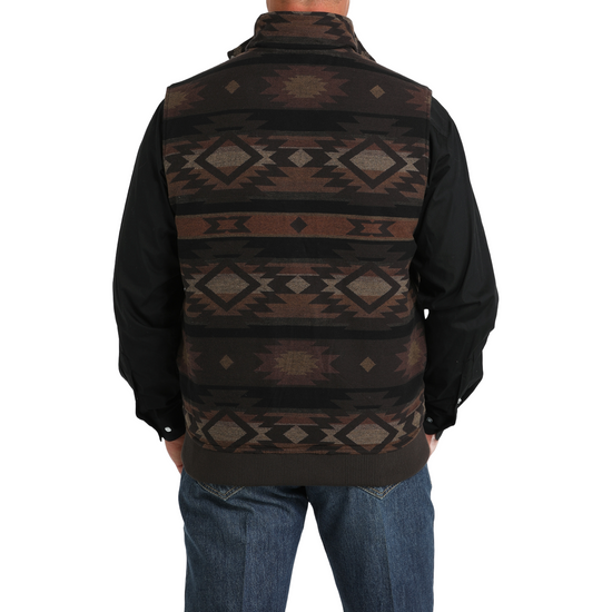 Cinch Men's Reversible Brown Vest MWV1910001