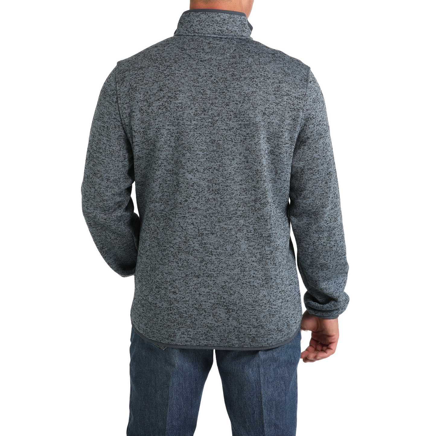 Cinch Men's Blue Sweater Knit Pullover MWK1534006