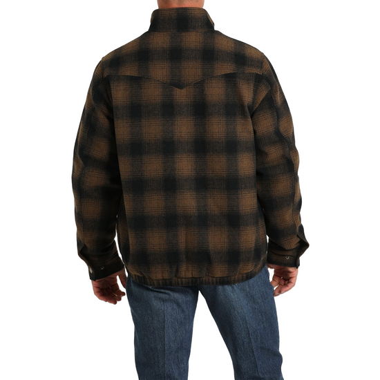 Cinch Men's Concealed Carry Wooly Blanket Lined Brown Jacket MWJ1590004
