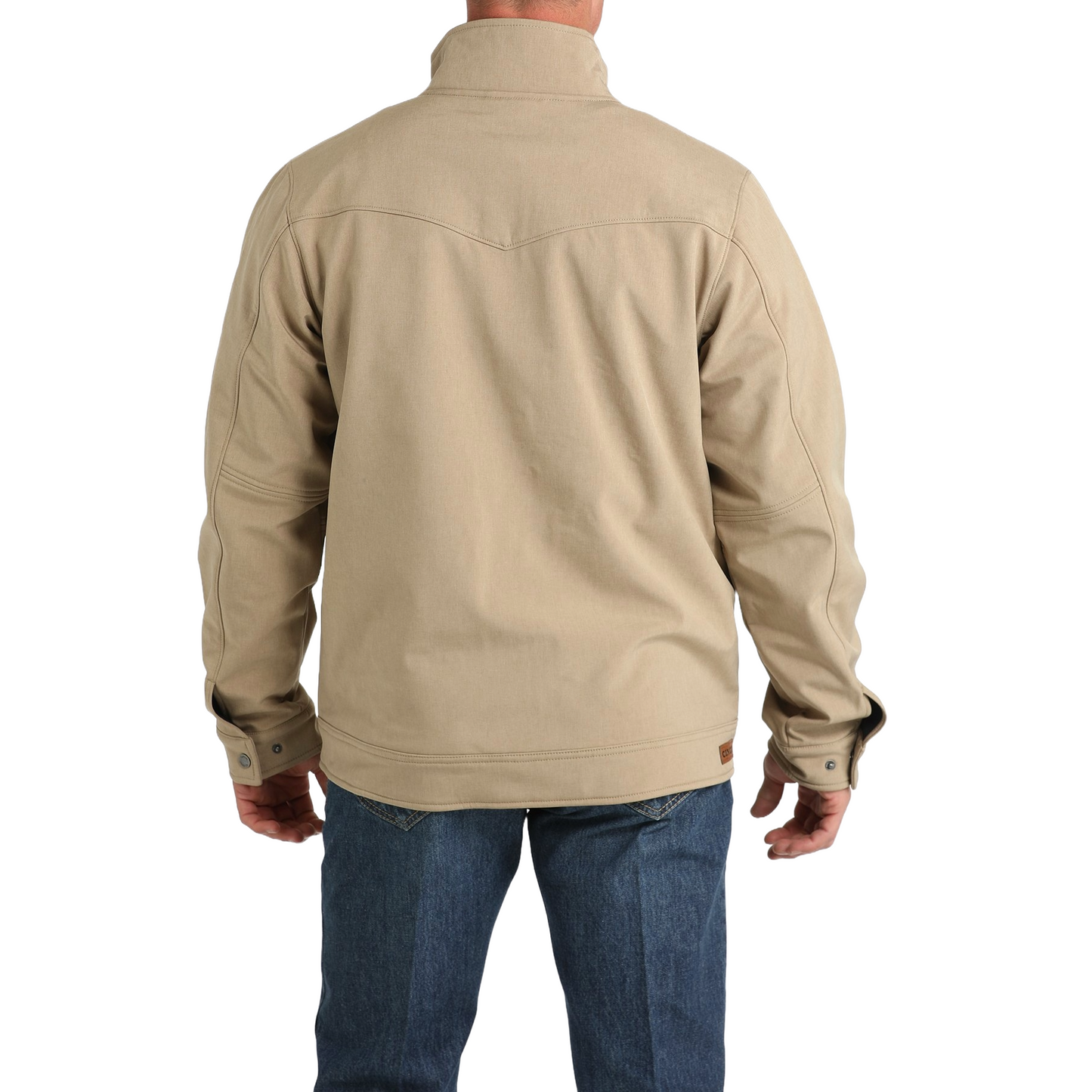 Cinch Men's Concealed Carry Bonded Khaki Jacket MWJ1589002