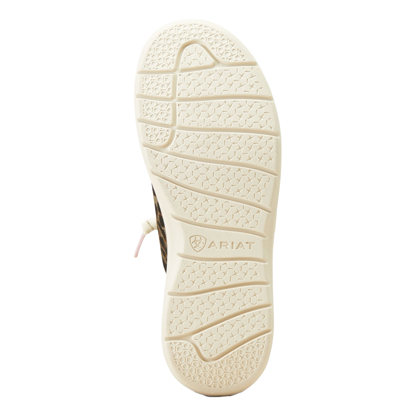 Ariat Ladies Leopard Print Olive Green Slip On Shoes 10047018