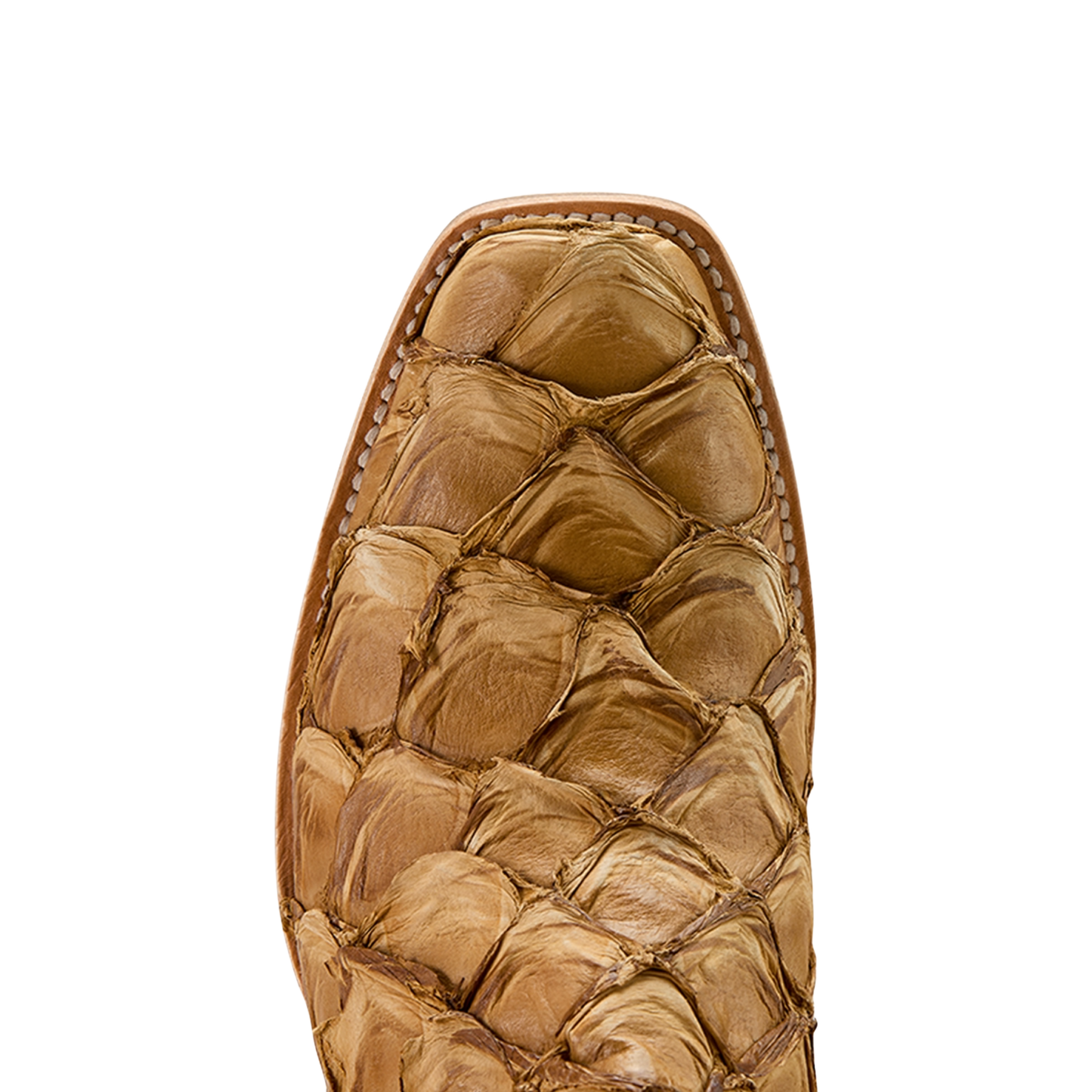 Ariat Men's Futurity Fame Saddle Brown Pirarucu Cowboy Boot 10058165