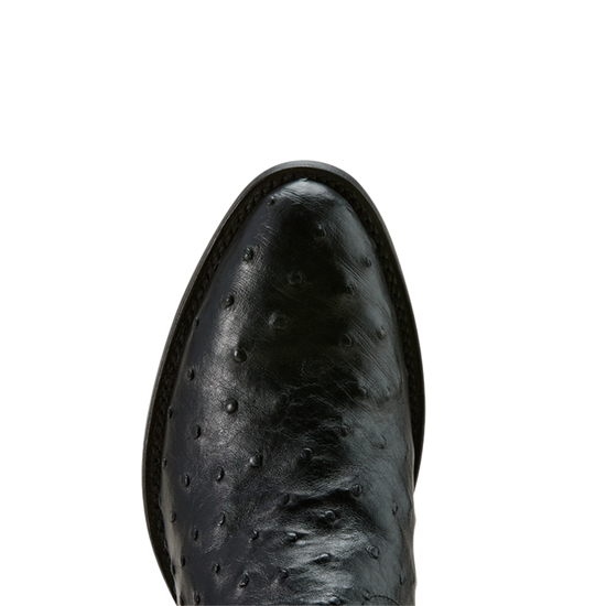 Ariat Men's Vesper Black Full Quill Ostrich Cowboy Boot 10058160