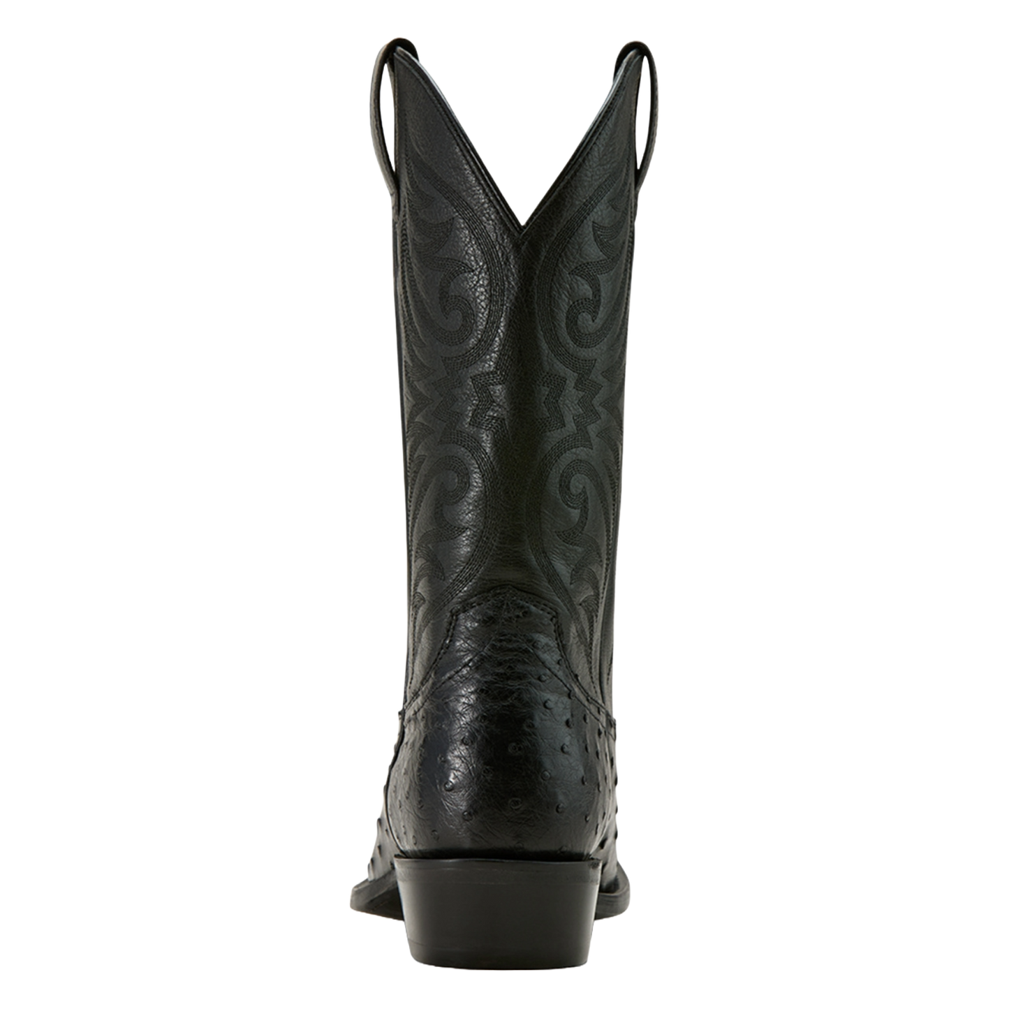 Ariat Men's Vesper Black Full Quill Ostrich Cowboy Boot 10058160