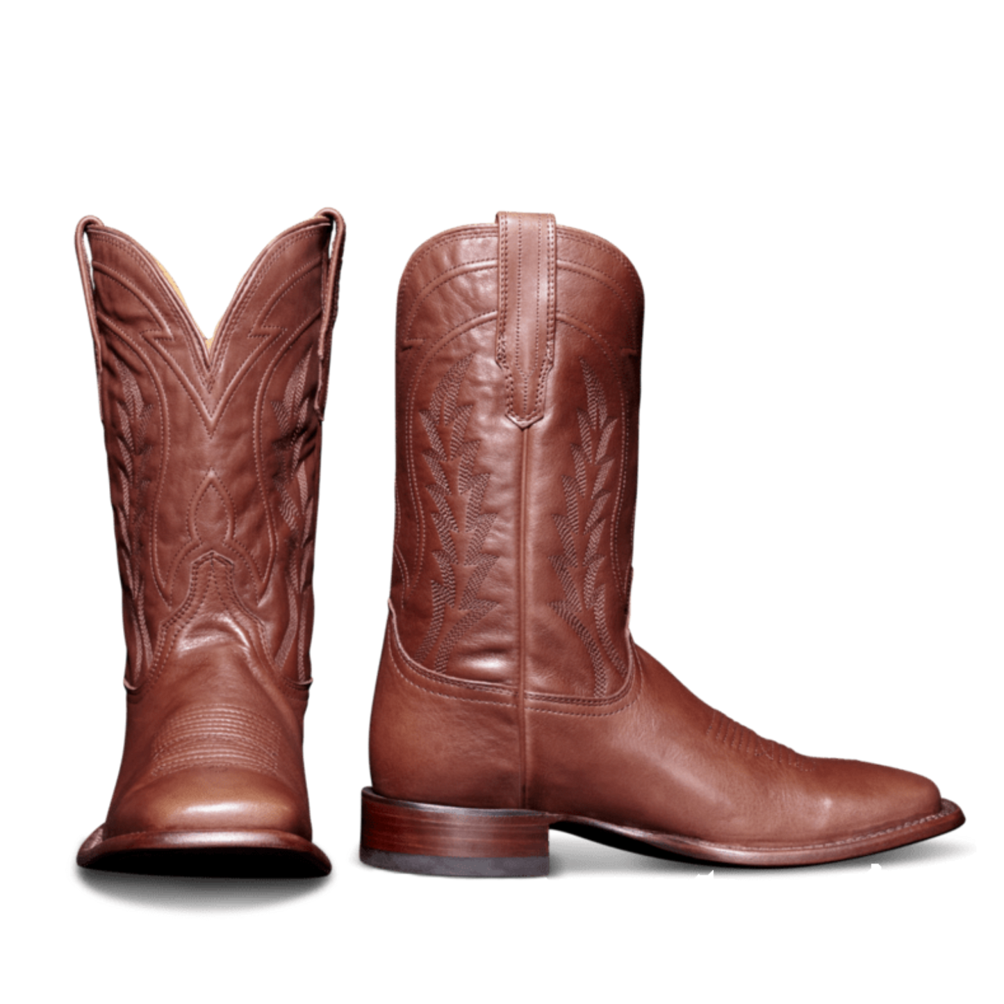 Tecovas Men's The Doc Cowhide Hazelnut Cowboy Boots 10031HZN