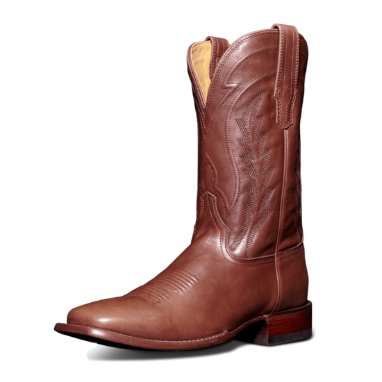 Tecovas Men's The Doc Cowhide Hazelnut Cowboy Boots 10031HZN