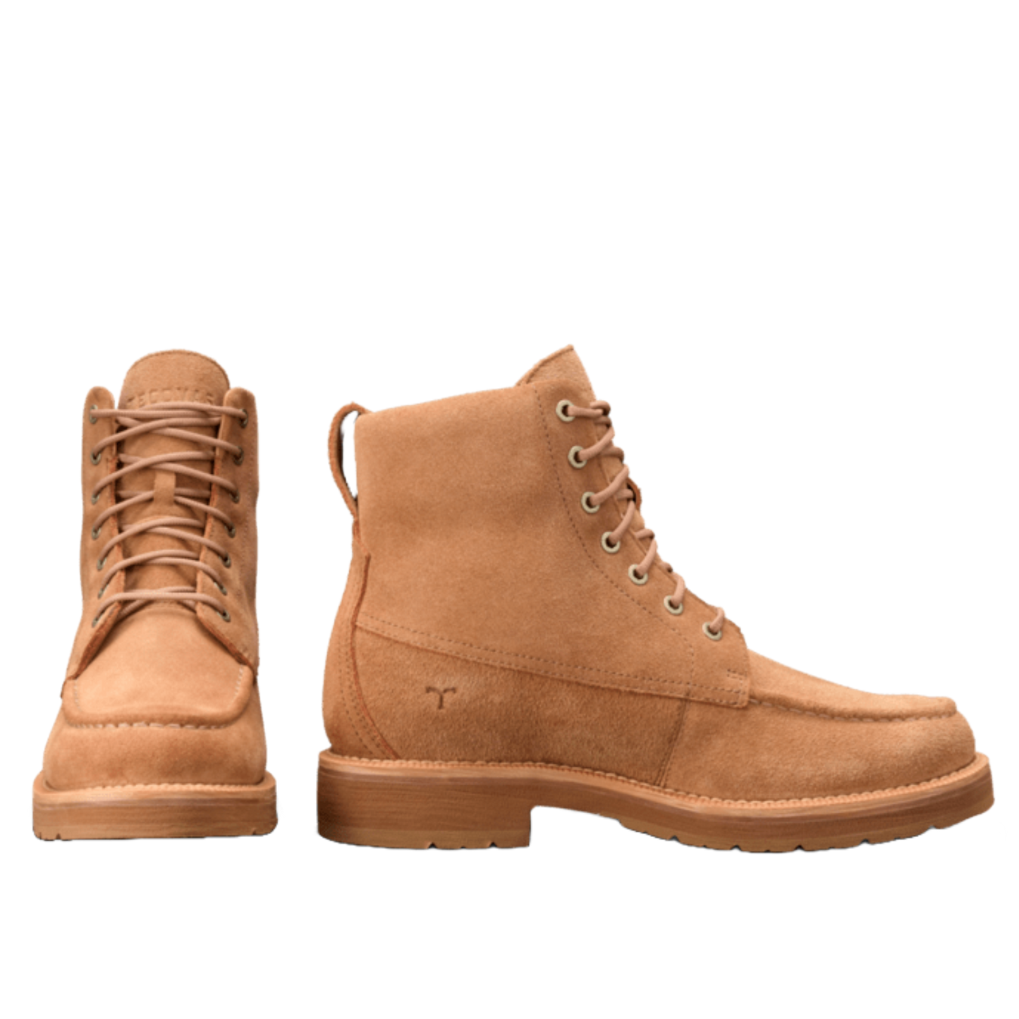 Tecovas Men's The Rugged Moc Natural WP Roughout Boots 10079NAT