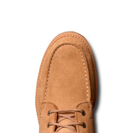 Tecovas Men's The Rugged Moc Natural WP Roughout Boots 10079NAT