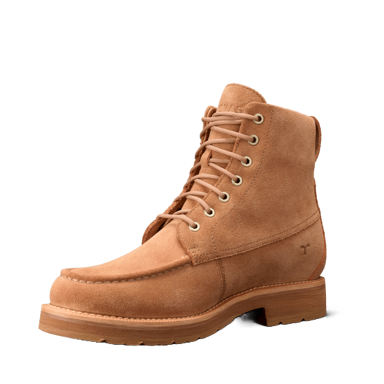Tecovas Men's The Rugged Moc Natural WP Roughout Boots 10079NAT