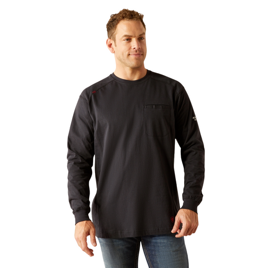 Ariat Men's FR Air American Scream Graphic Black Work T-Shirt 10054870