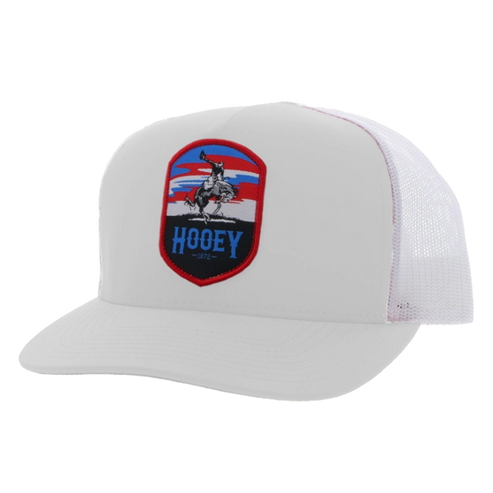 Hooey Ladies Cheyenne 6-Panel White Snapback Hat 2544T-WH