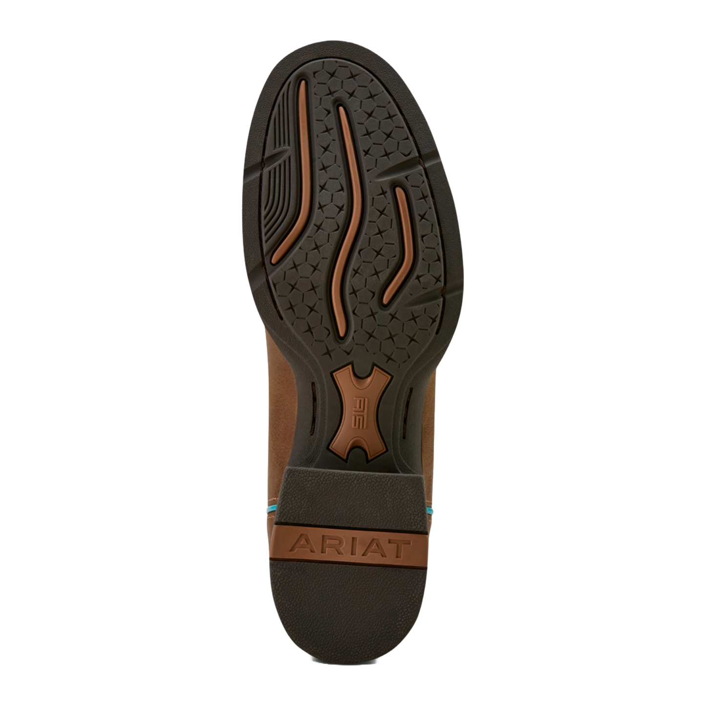 Ariat Ladies Round Up Embroidered Sandstorm White Western Boot 10061142