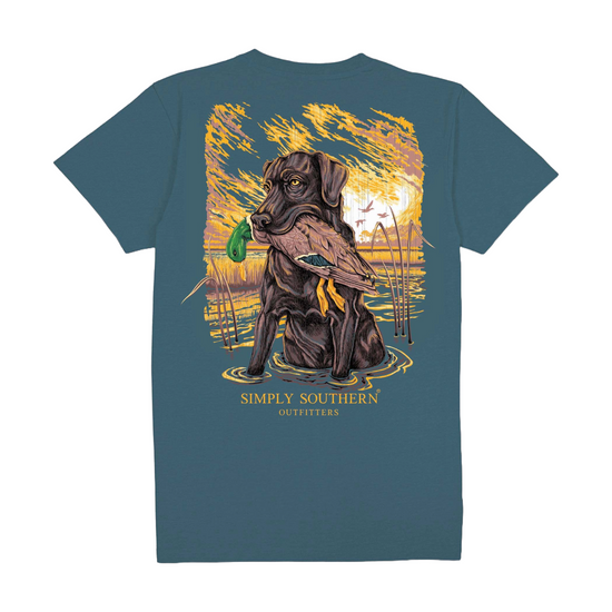 Simply Southern Men's Duck Dog Comet T-Shirt MN-SS-DUCKDOG-COMET