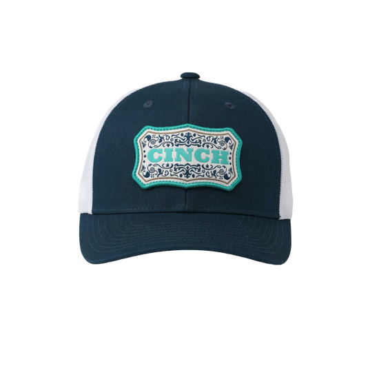Cinch Ladies Logo Navy Snapback Trucker Cap MHC7901013