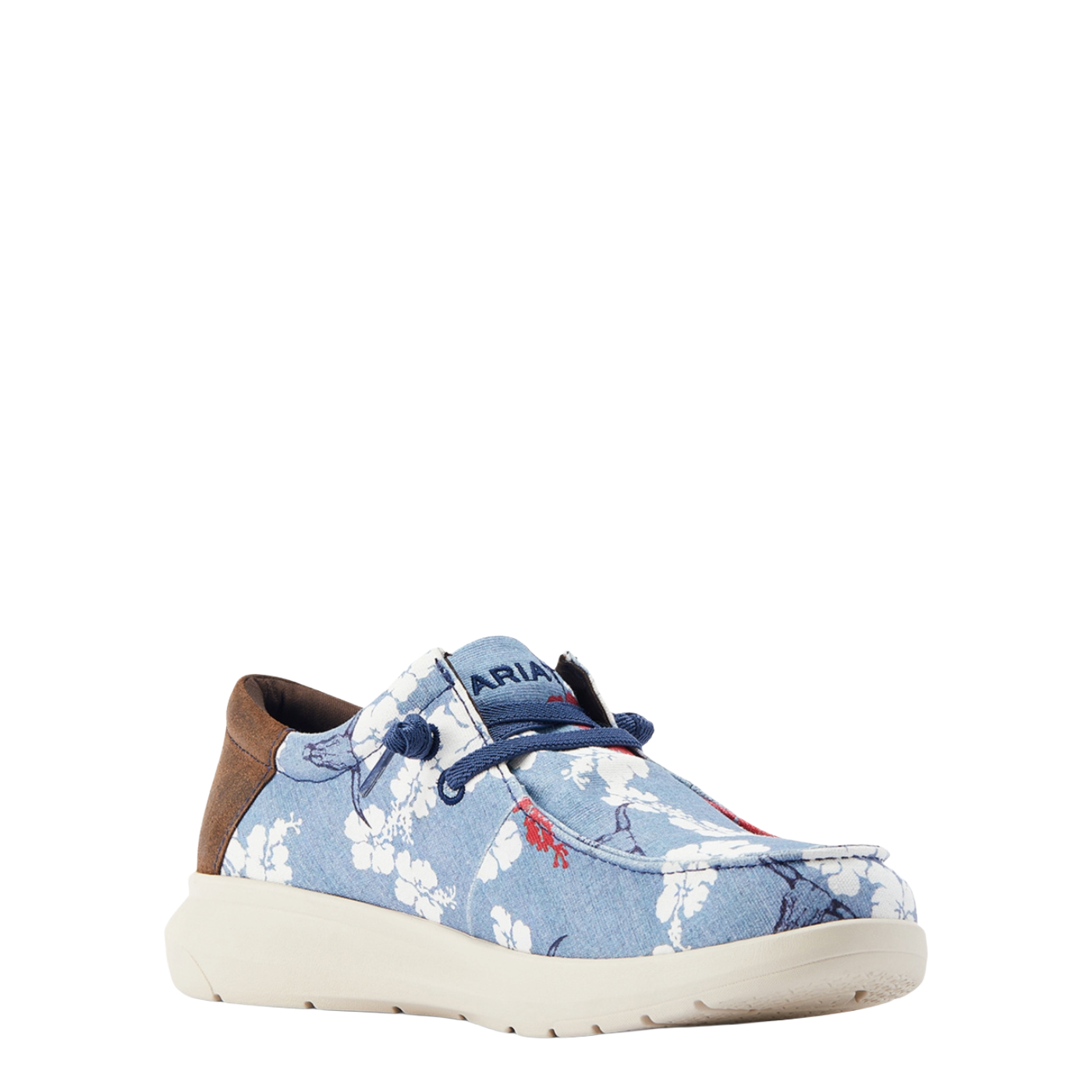 Ariat® Men's Hilo Aloha Pareau Print Red White & Blue Shoes 10044513