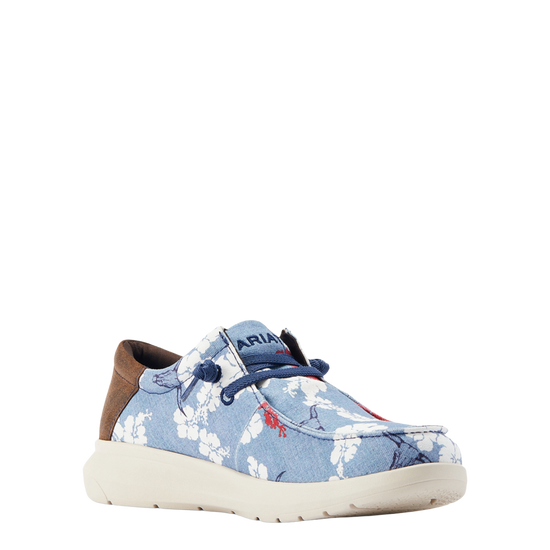 Ariat® Men's Hilo Aloha Pareau Print Red White & Blue Shoes 10044513