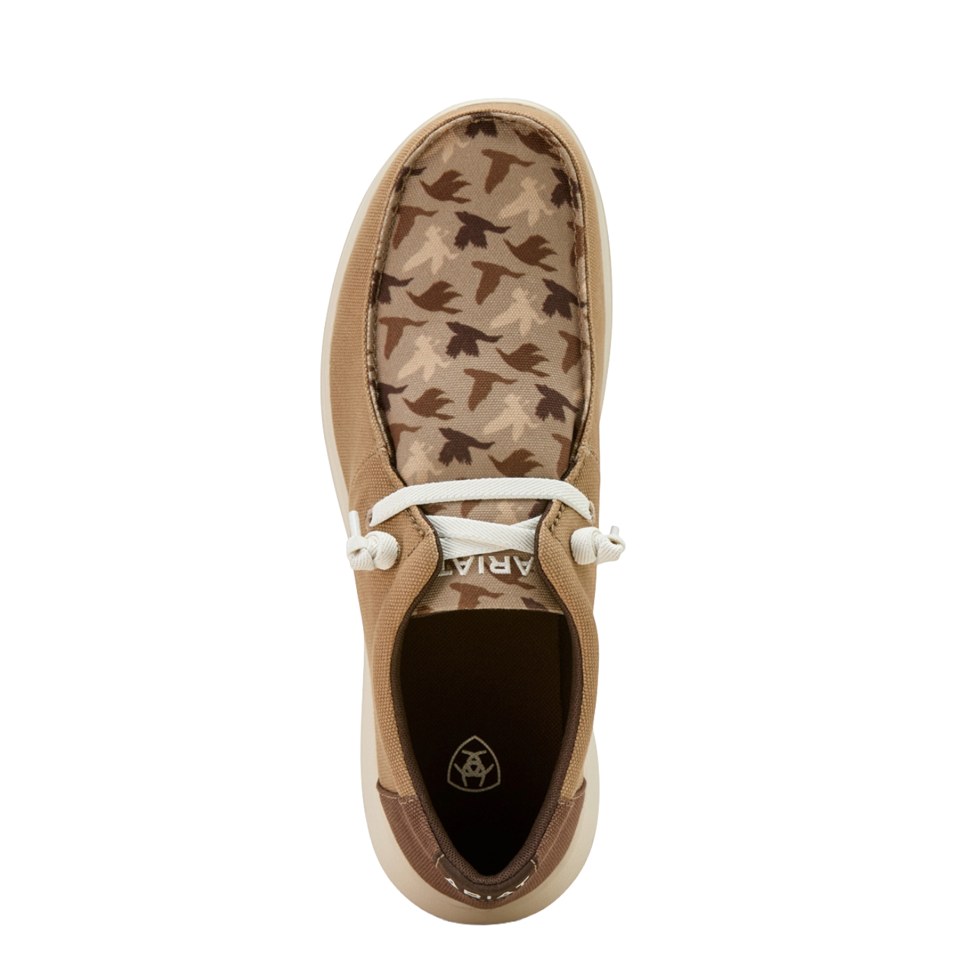 Ariat Men's Duck Graphic Cedar Brown Hilo Slip On Shoe 10061208