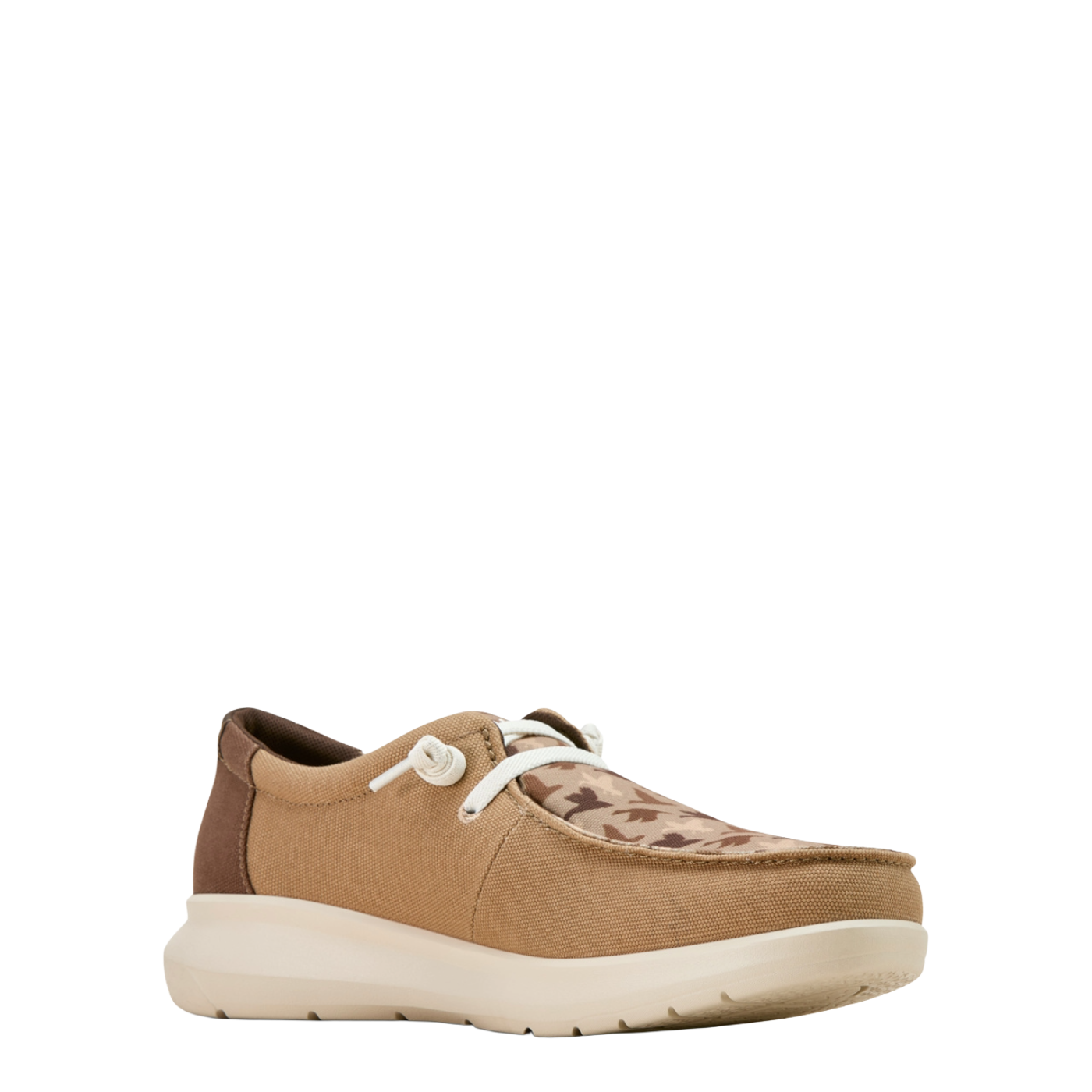 Ariat Men's Duck Graphic Cedar Brown Hilo Slip On Shoe 10061208