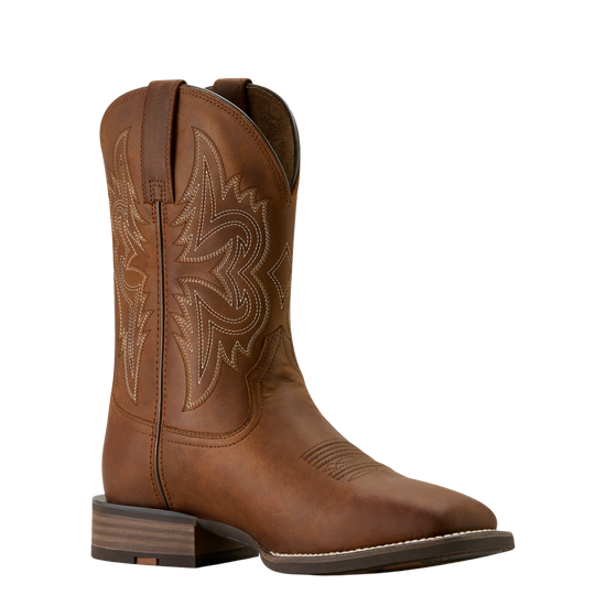 Ariat Men's Western Big Rig Distressed Brown Cowboy Boot 10063869