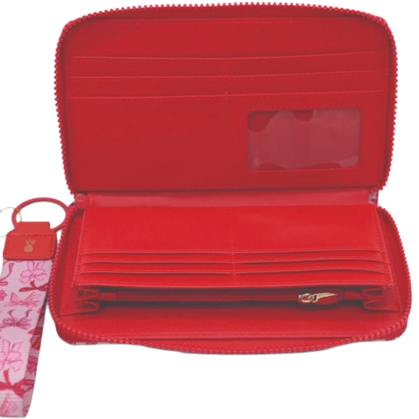 Simply Southern Pink & Red Bows Phone Wallet / Wristlet 0225-BAG-WLT-BOW