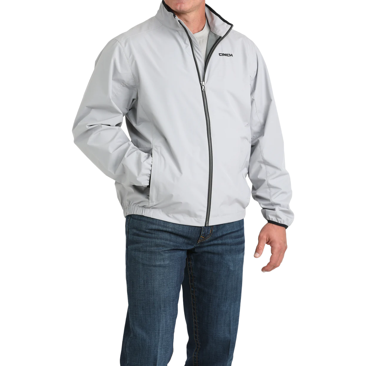 Cinch Men's Gray Golf Jacket MWJ1672001