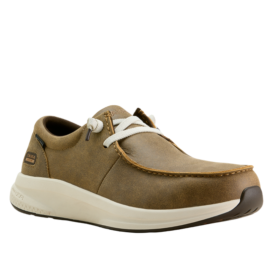 Ariat Men's Buckeye Bomber Brown Steel Toe Work Shoe 10063828