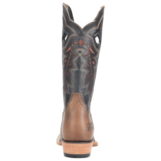 Phantom Rider by Double H Men's 13" Deeprose Black Square Toe Boots PH5045