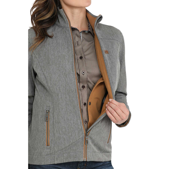 Cinch Ladies Concealed Carry Bonded Charcoal Jacket MAJ9856004