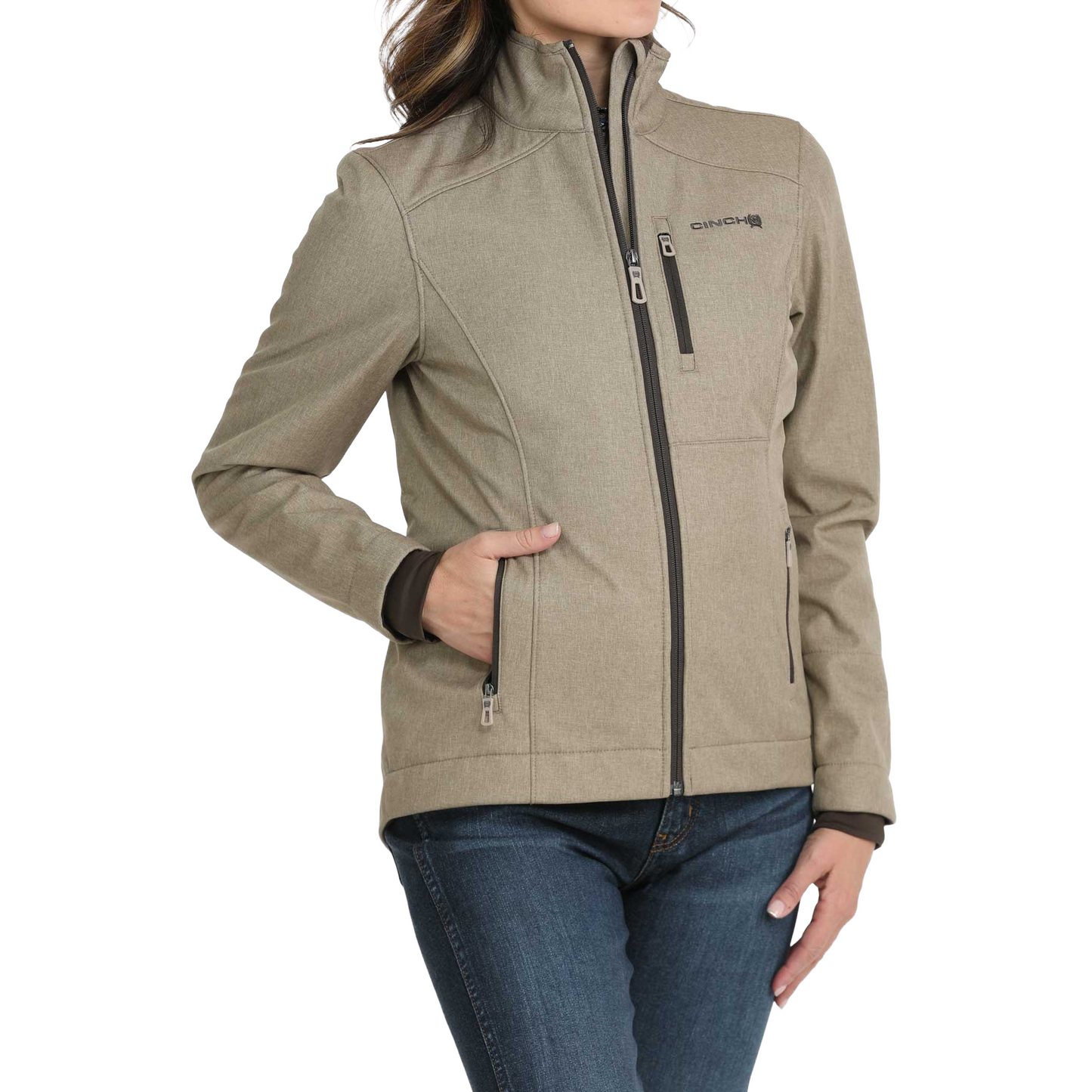 Cinch Ladies Stone Concealed Carry Bonded Jacket MAJ9856005