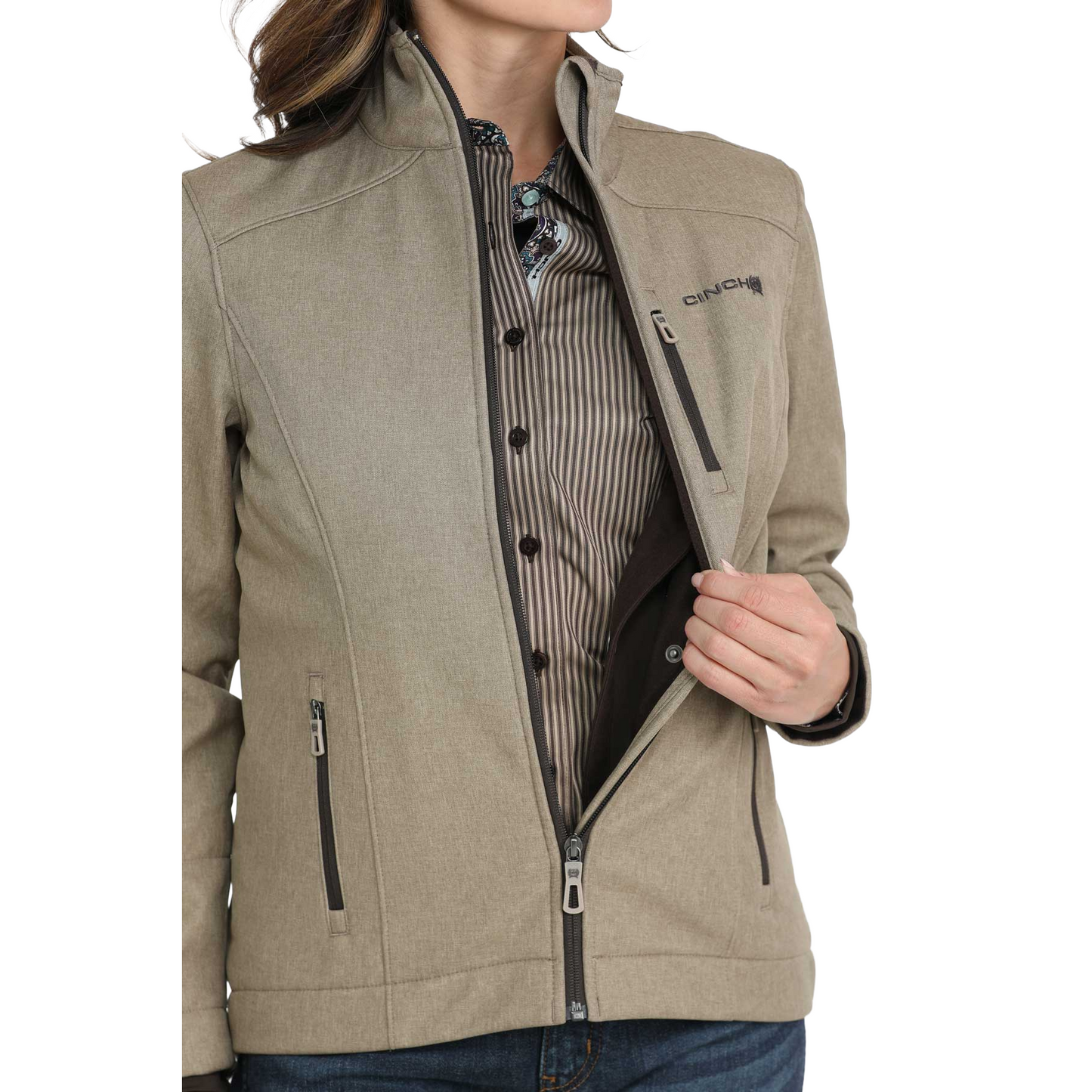 Cinch Ladies Stone Concealed Carry Bonded Jacket MAJ9856005