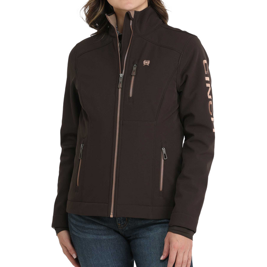 Cinch Ladies Brown Concealed Carry Bonded Jacket MAJ9856006