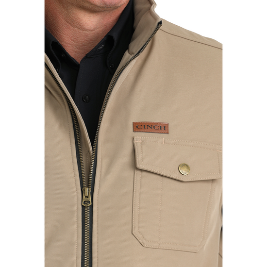 Cinch Men's Concealed Carry Bonded Stone Jacket MWJ1566004