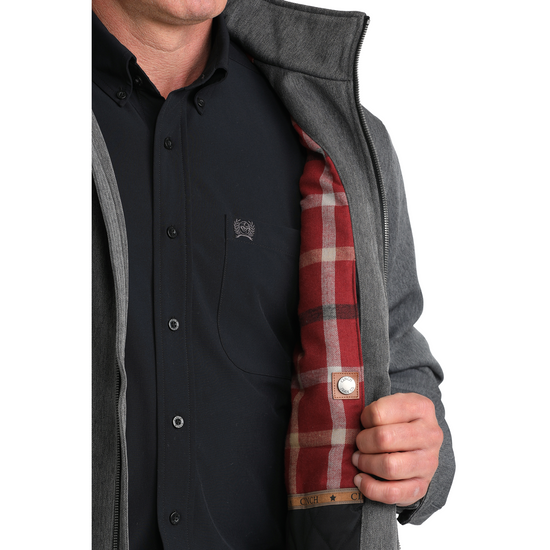Cinch Men's Concealed Carry Grey Bonded Jacket MWJ1566005
