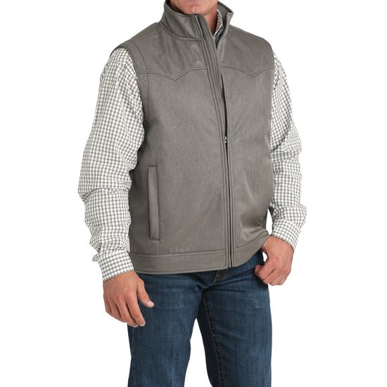 Cinch Men's Brown Zip Conceal Carry Vest MWV1592004