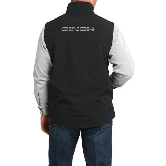 Cinch Men's Concealed Carry Black Bonded Vest MWV1541010