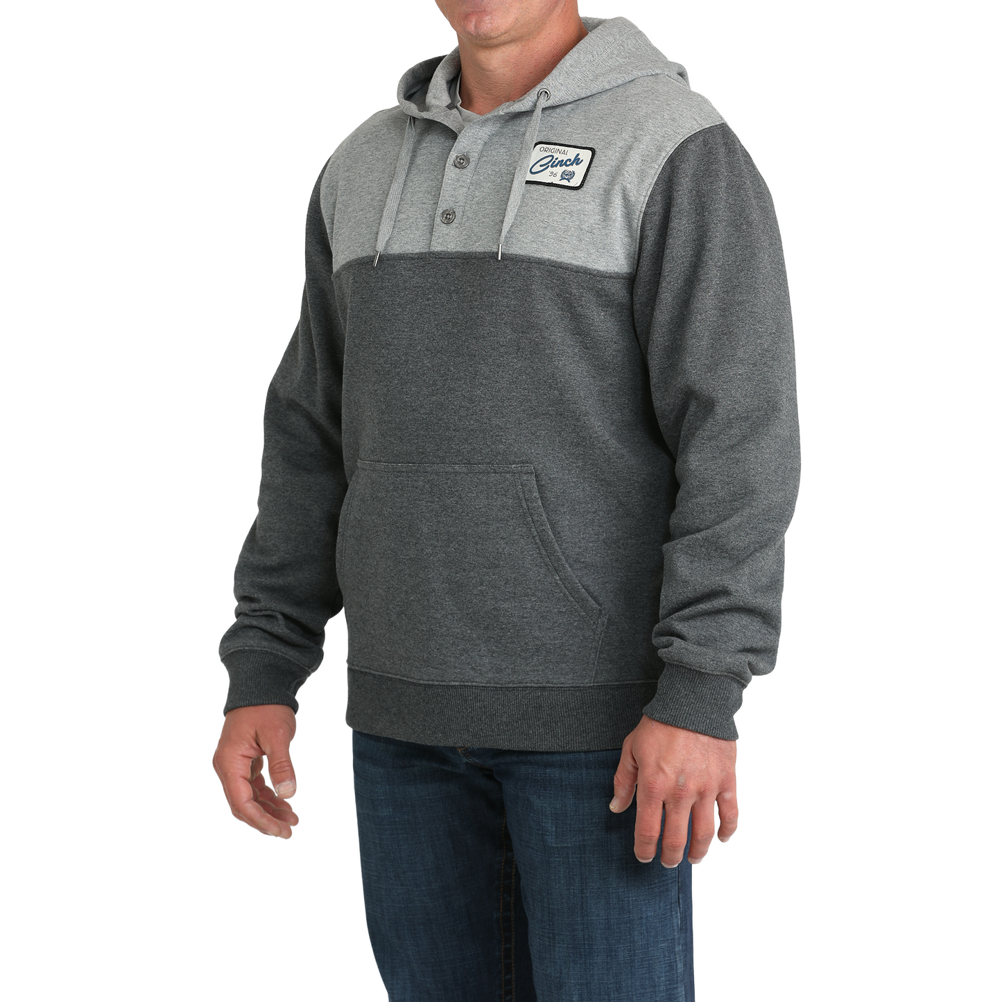 Cinch Men's Charcoal Pullover Hoodie MWK1917002