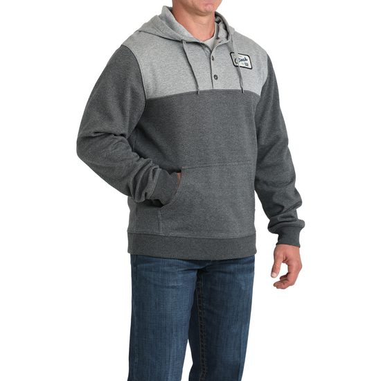 Cinch Men's Charcoal Pullover Hoodie MWK1917002