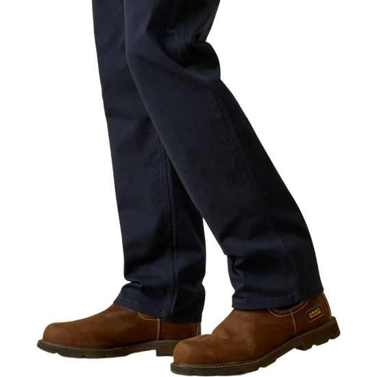 Ariat Men's Rebar M4 Straight Made Tough Dark Navy Work Pants 10063785