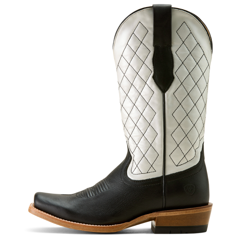ariat ladies dress boots Ariat Women's Midnight Black Futurity Flash K Toe Western Boot