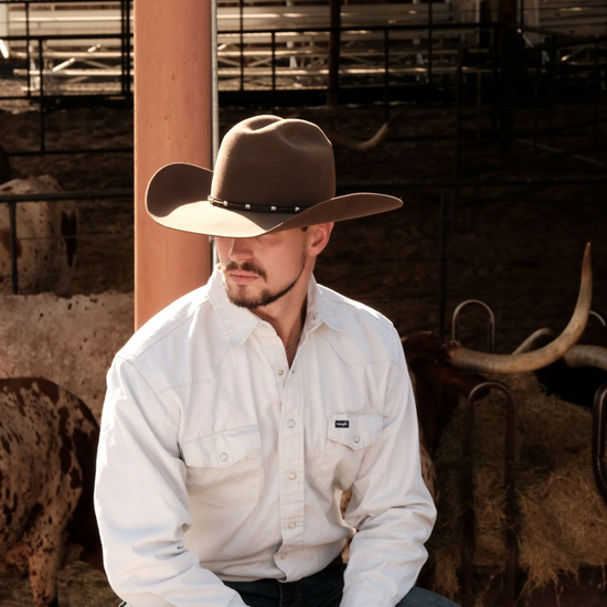 Bailey Evant 2X Wool Pecan Brown Western Hat W2202B-PC214