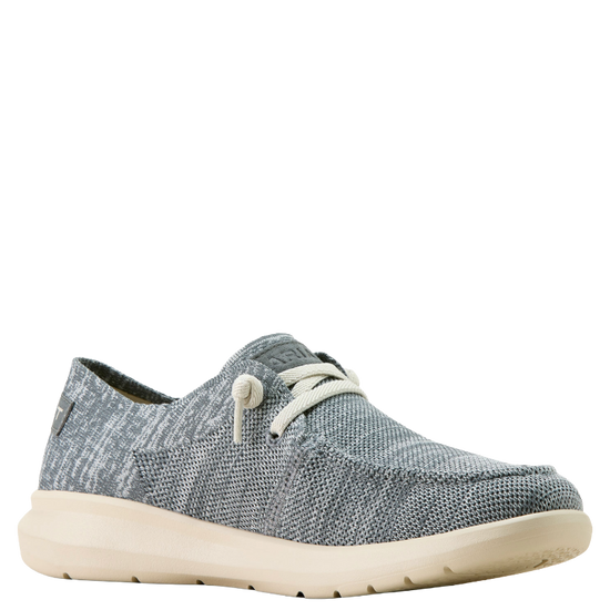 Ariat Ladies Heathered Storm Grey Slip On Hilo Shoe 10063815