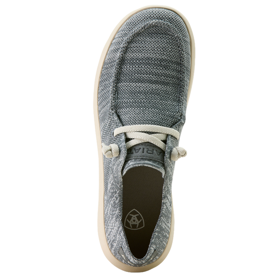 Ariat Ladies Heathered Storm Grey Slip On Hilo Shoe 10063815