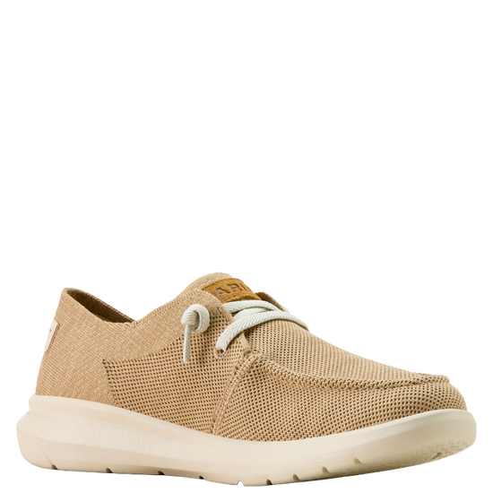 Ariat Ladies Heathered Tan Knit Slip On Hilo Shoe 10063816