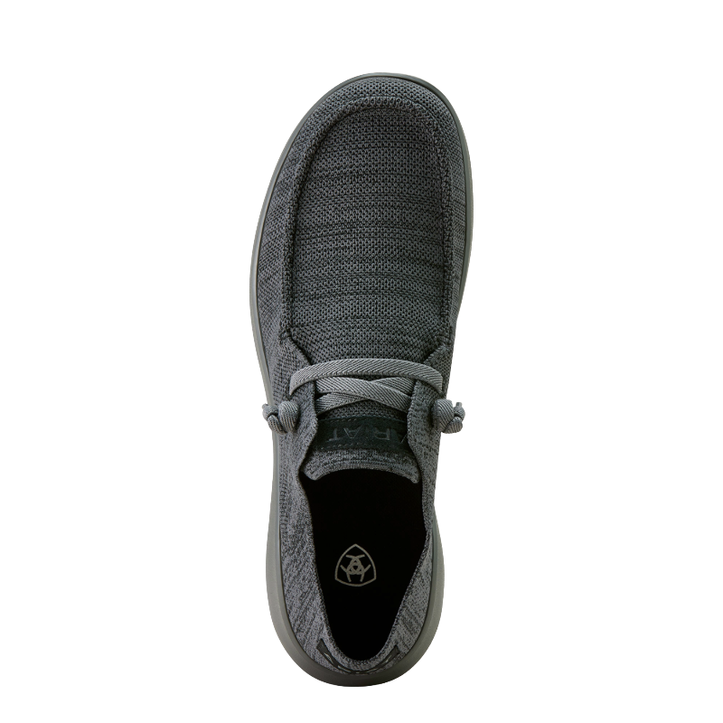 Ariat Men's Charcoal Knit Slip On Hilo Shoe 10064057